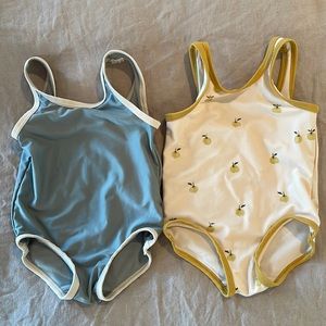 Two H&M girls swimsuits / size 9-12